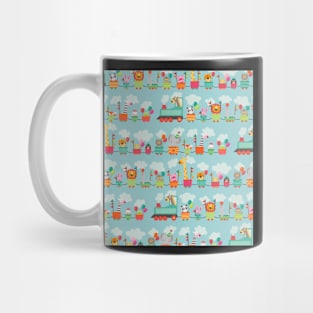 Animal train Mug